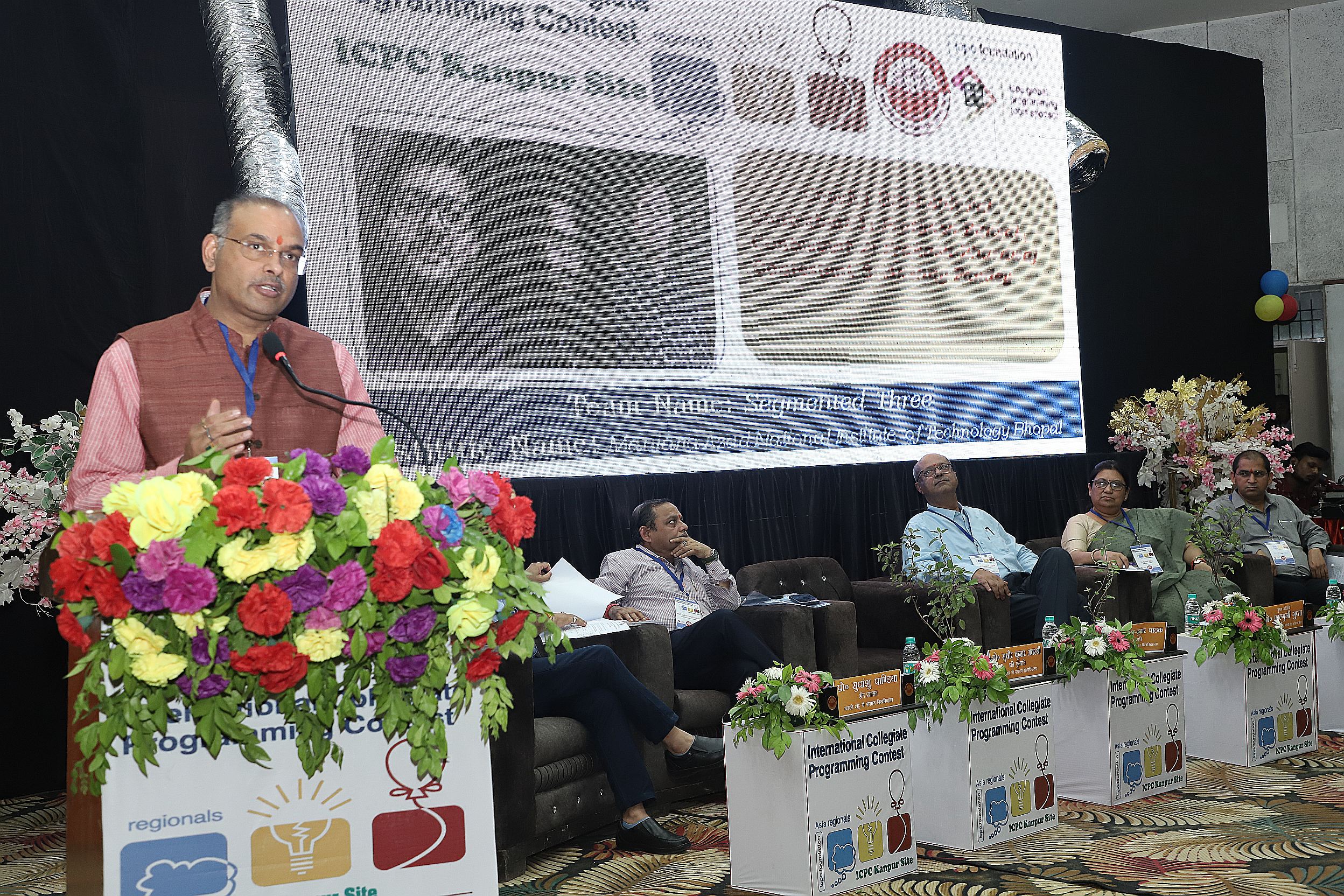 Teams competing at ICPC Kanpur