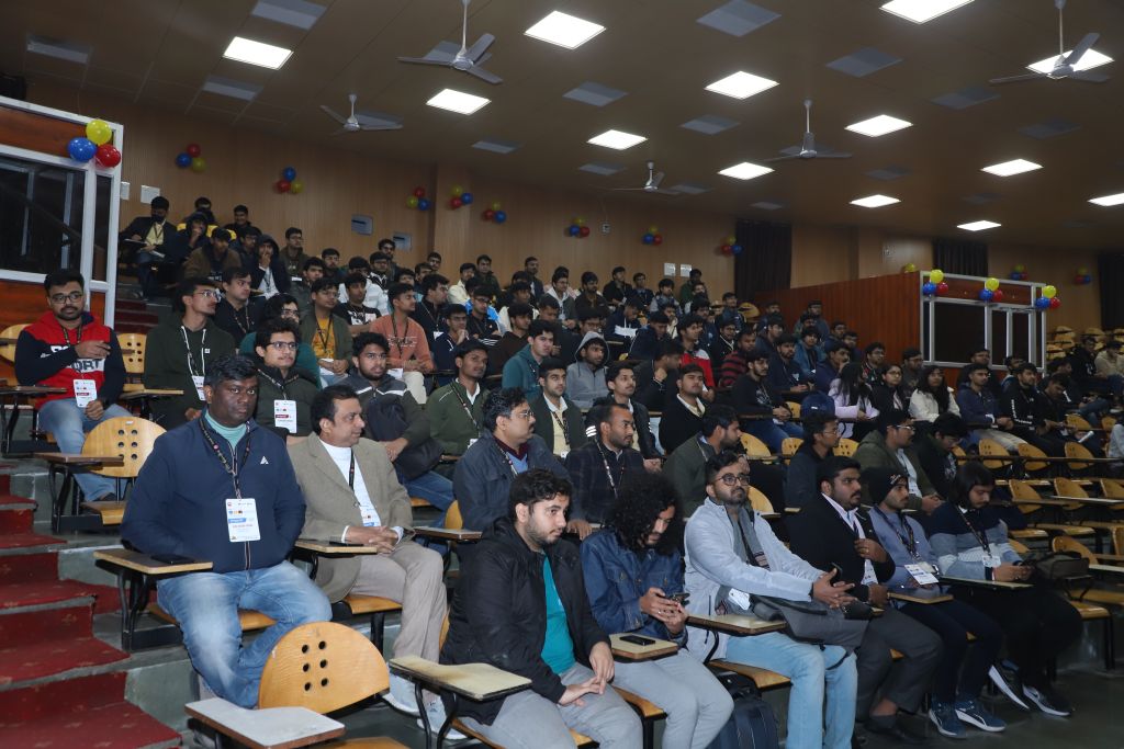Participants seated in the inaugural auditorium